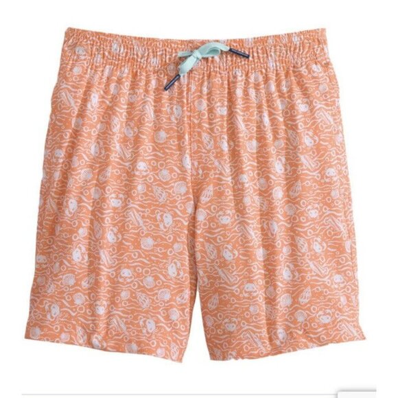 Southern Tide Youth Shell Of A Good Time Swim Trunk NWT XL/ 16 - Picture 1 of 7